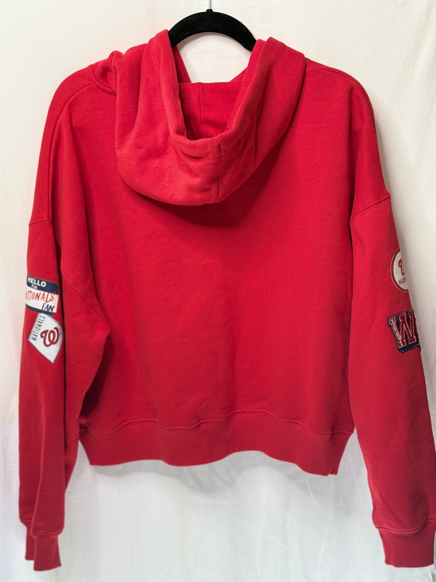 Washington Nationals Women’s Red Crop Top Sweatshirt – WEAR (2023, Size XL)
