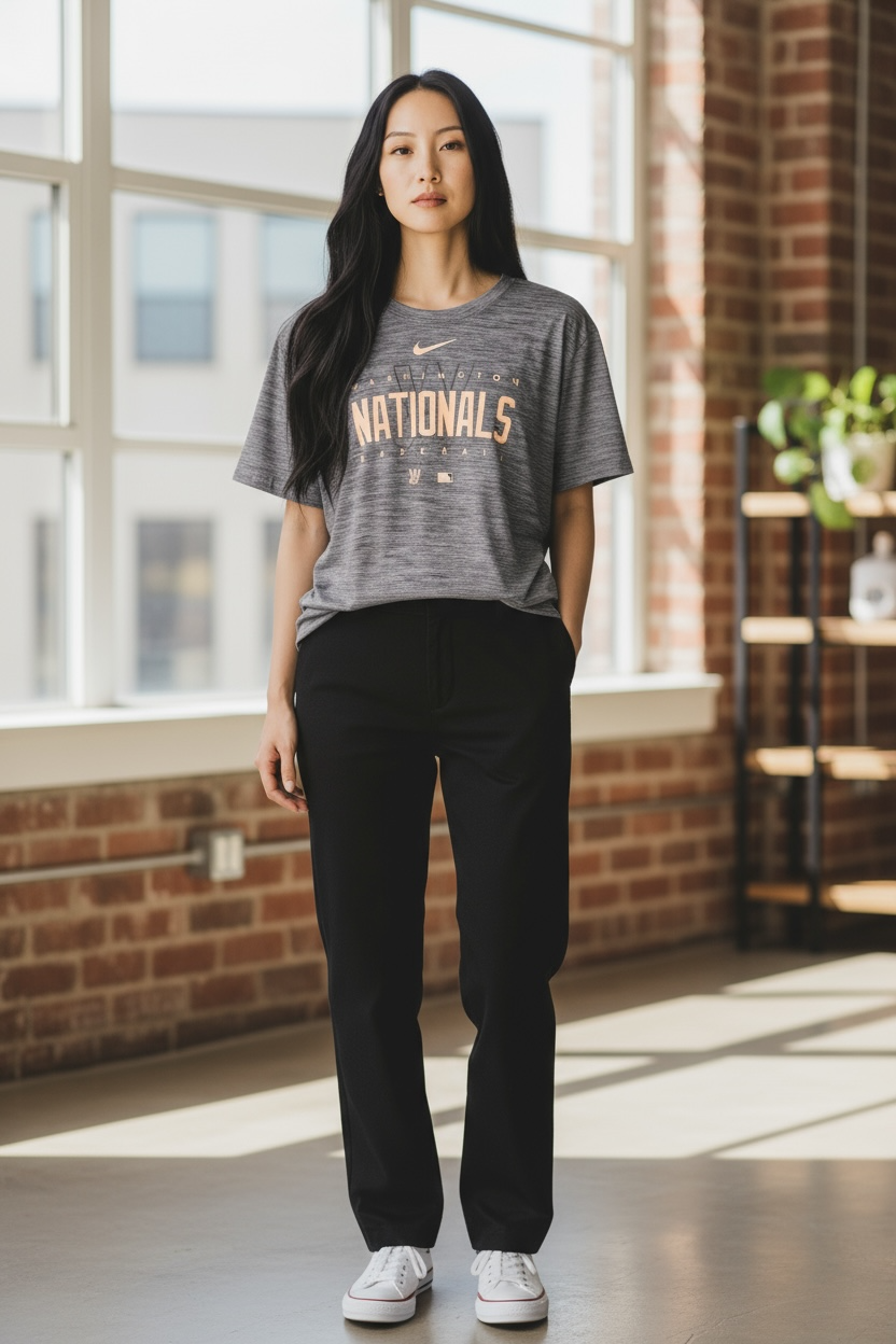 Washington Nationals Dri-FIT Cherry Blossom Edition Shirt – Nike (2023, Size L)