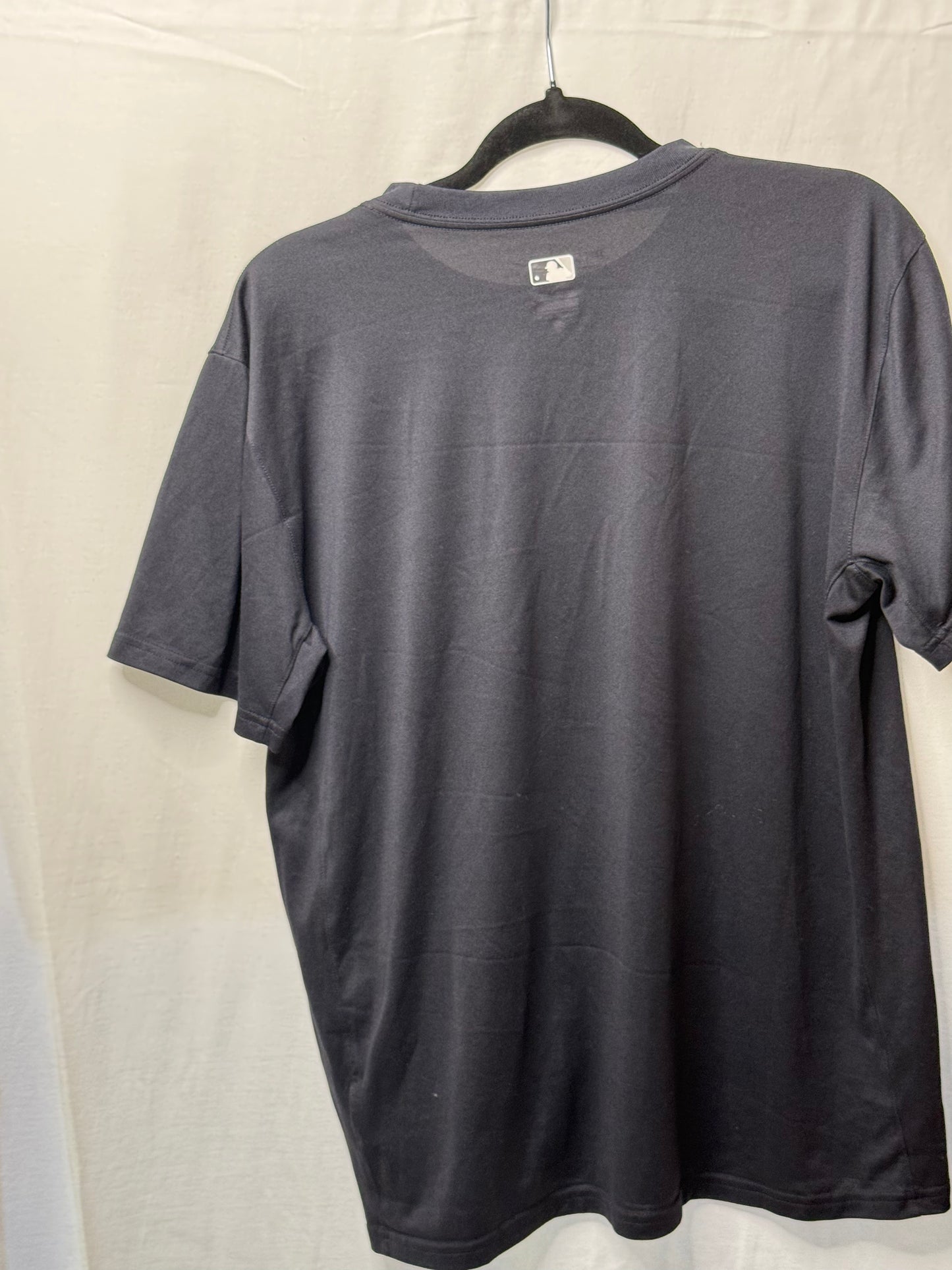 New York Yankees Nike Dri-FIT Shirt – Navy Blue (Size L, Short Sleeve)